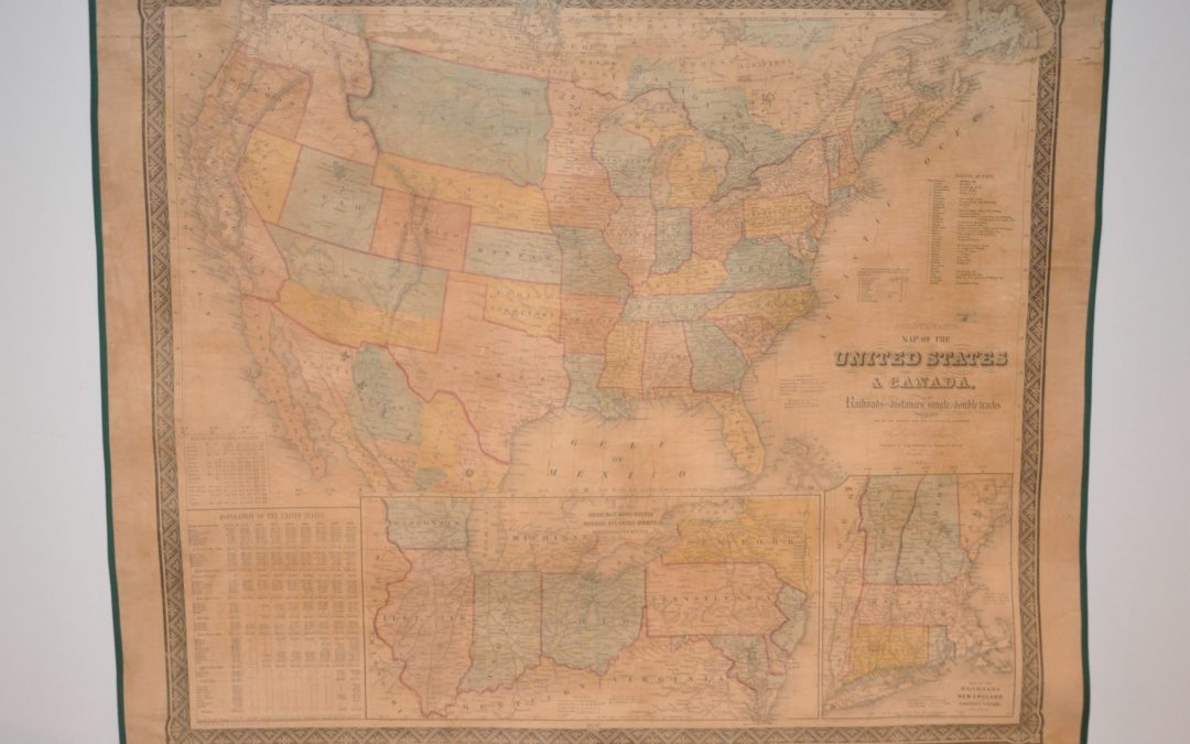 Goldthwait’s Map of the United States & Canada