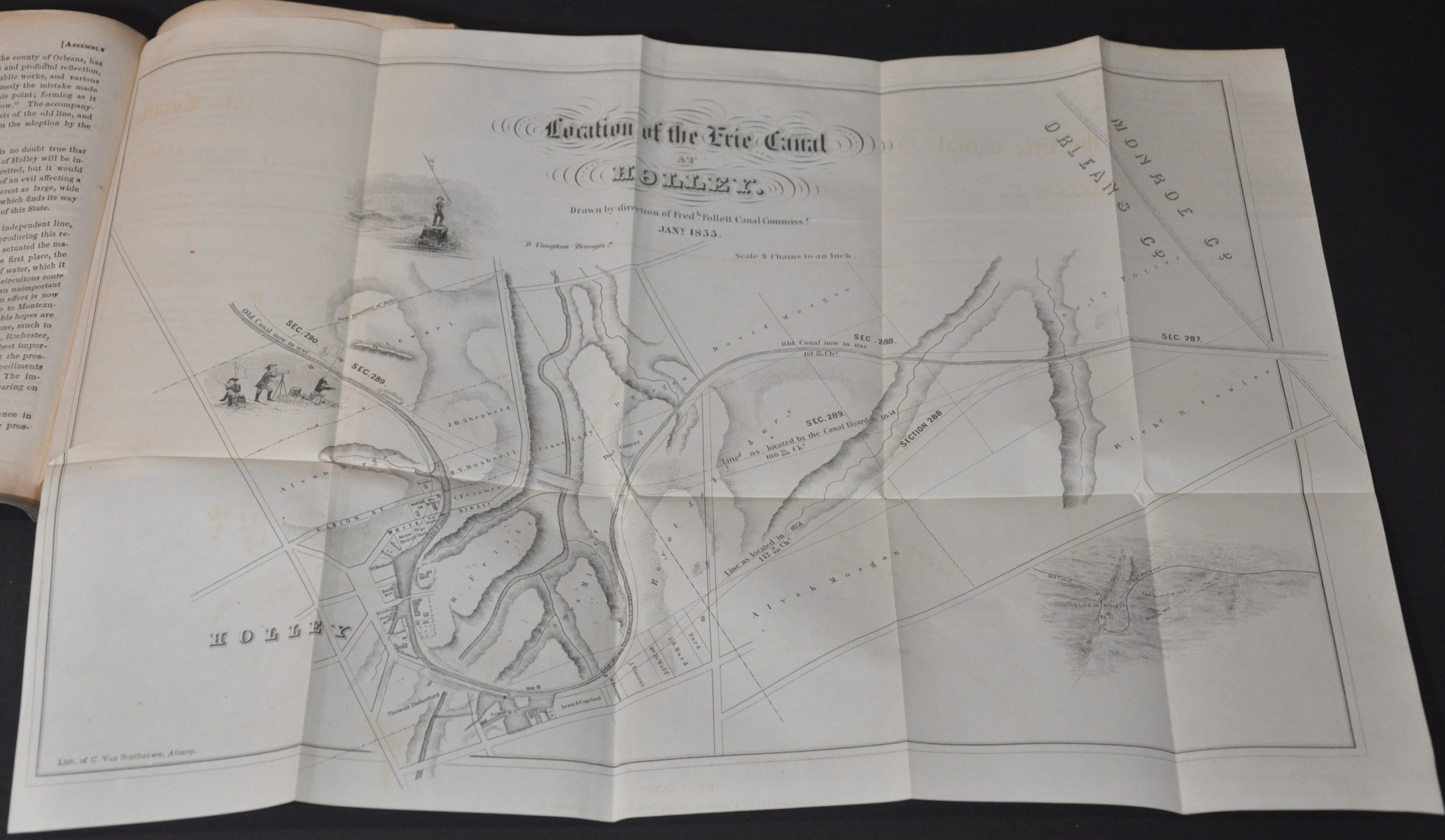 [Various 19th century Canal Reports and Maps] | Curtis Wright Maps
