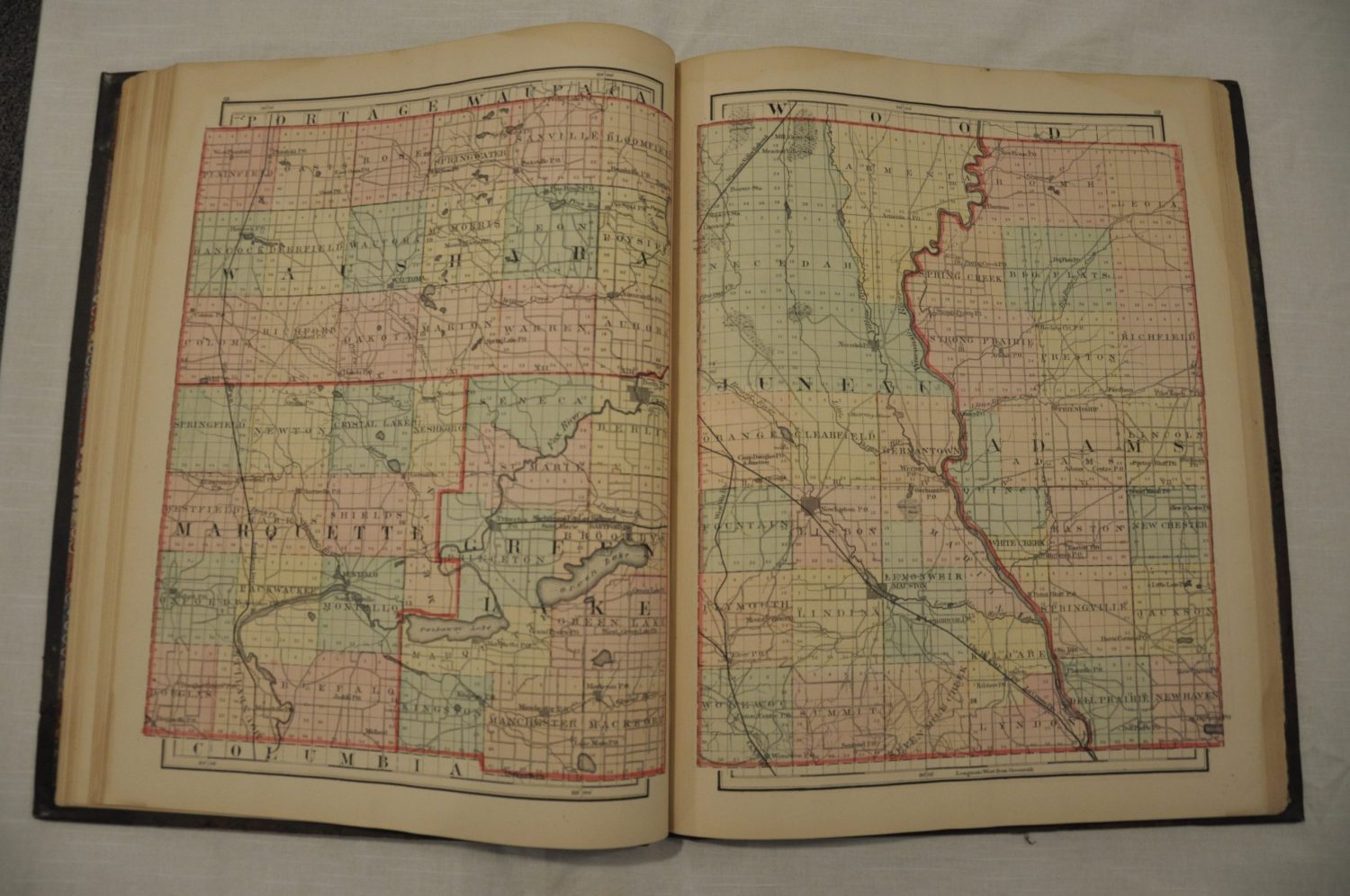 Atlas of the State of Wisconsin | Curtis Wright Maps