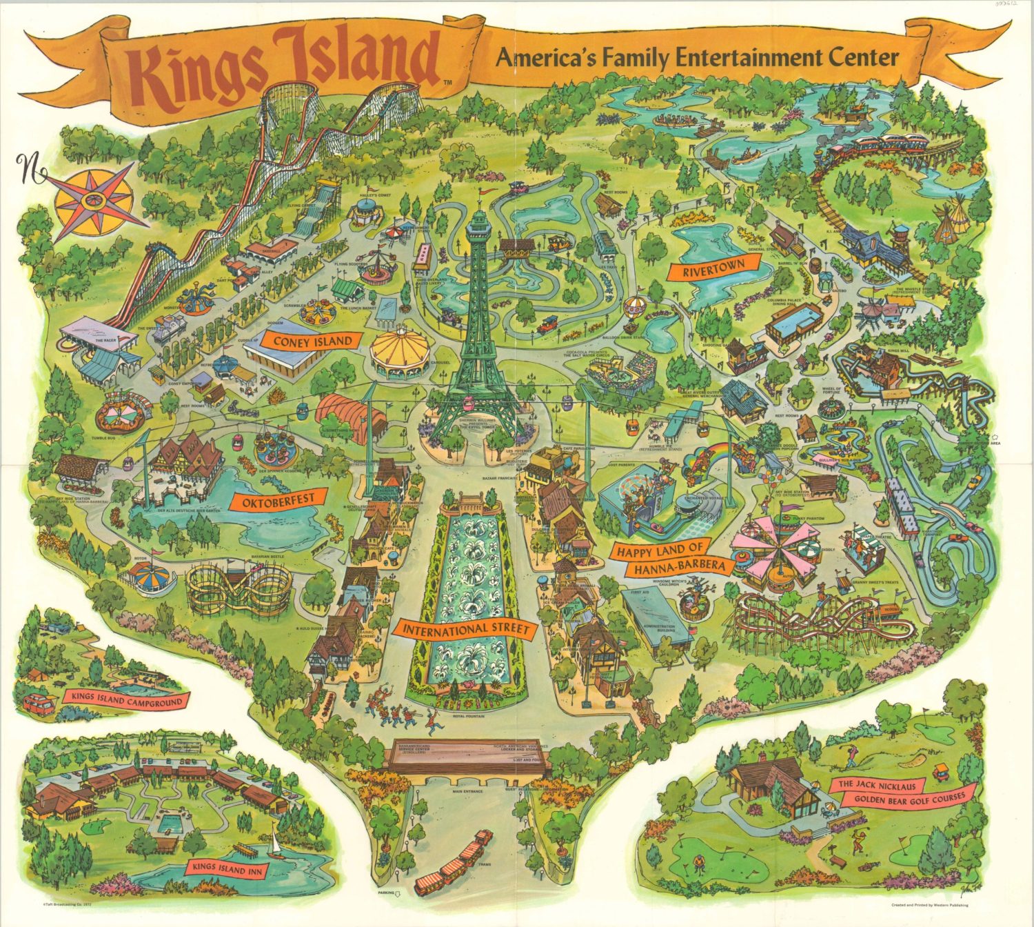 KINGS ISLAND: AMERICAS FAMILY ENTERTAINMENT CENTER