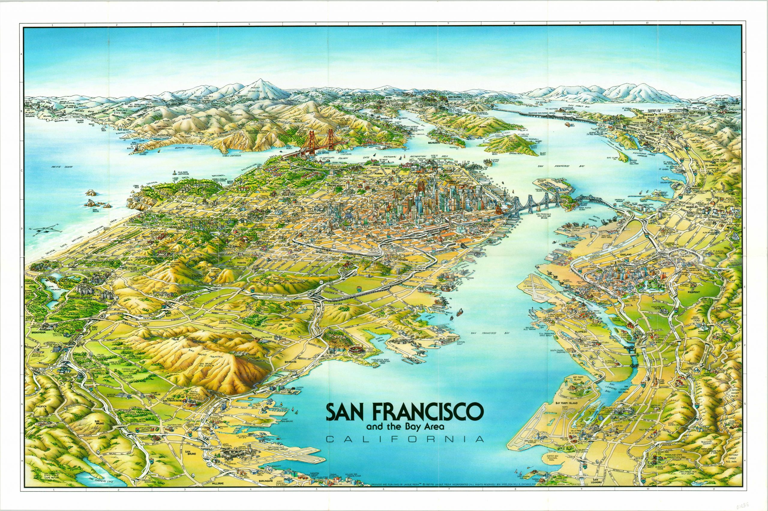 san-francisco-and-the-bay-area-california-curtis-wright-maps