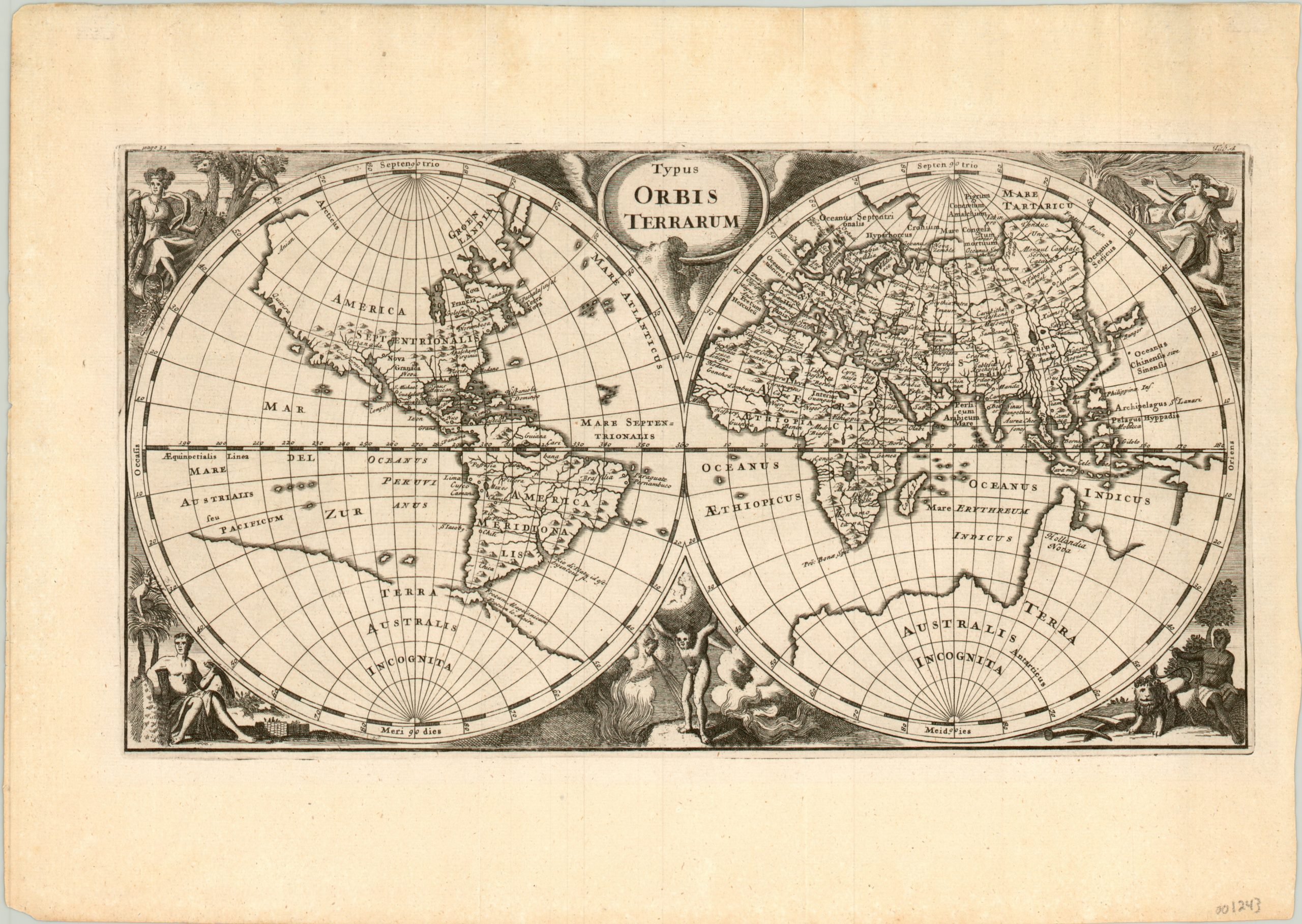 Typus Orbis Terrarum | Curtis Wright Maps