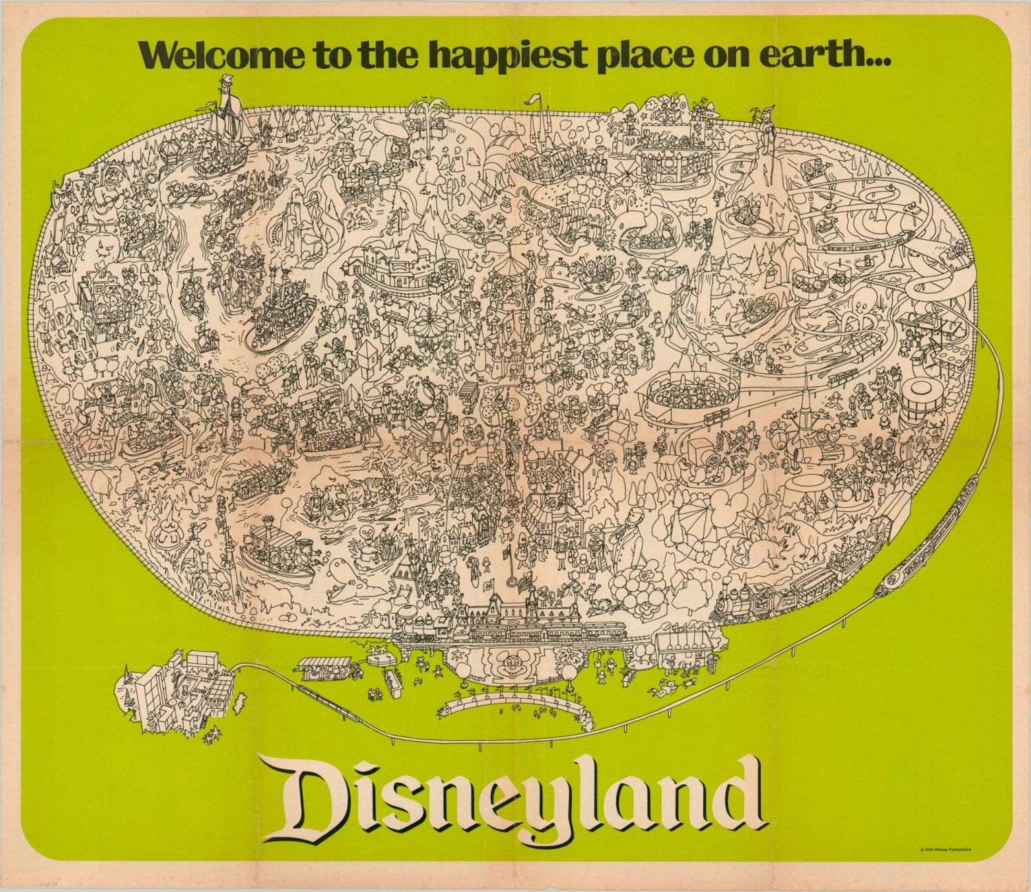 WELCOME TO THE HAPPIEST PLACE ON EARTH - DISNEYLAND