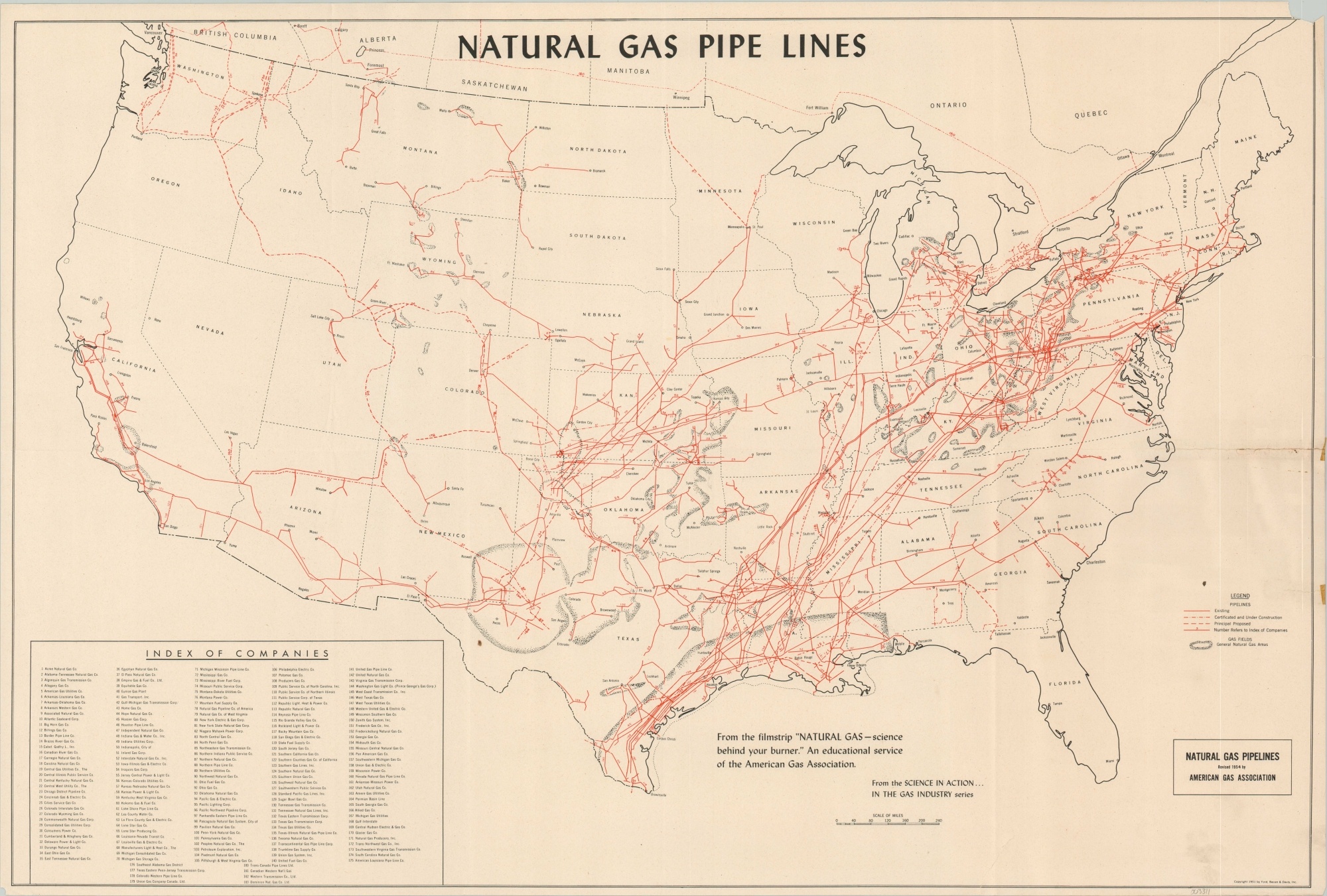 Natural Gas Pipe Lines – Curtis Wright Maps