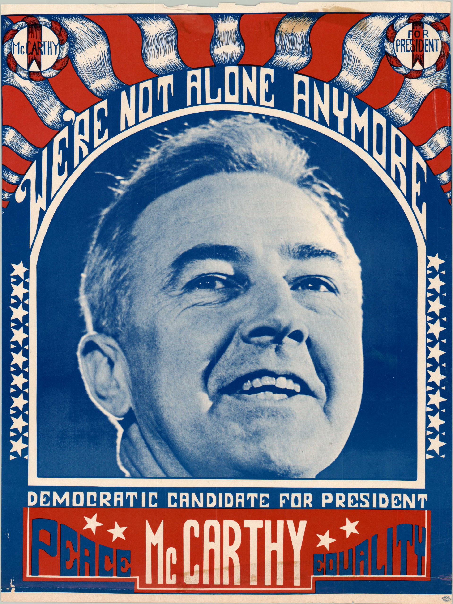 [McCarthy Presidential Campaign Posters] Curtis Wright Maps